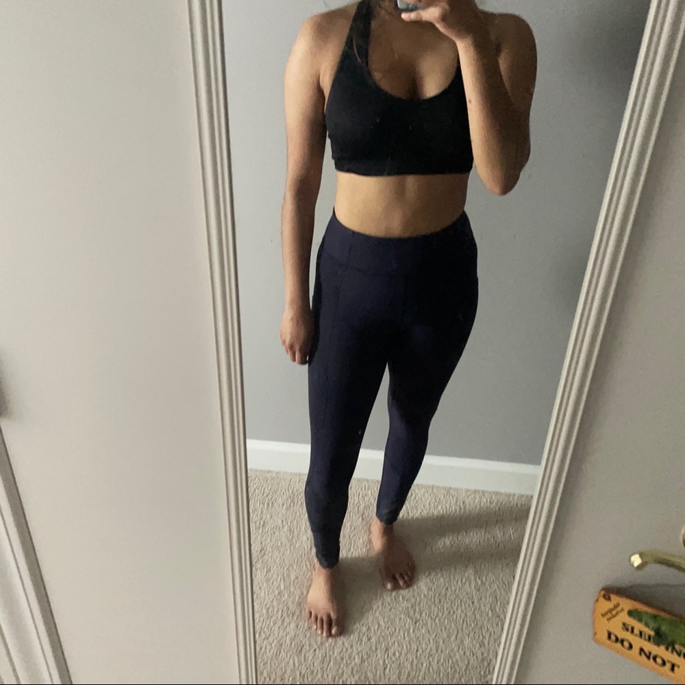 Lululemon leggings - navy blue